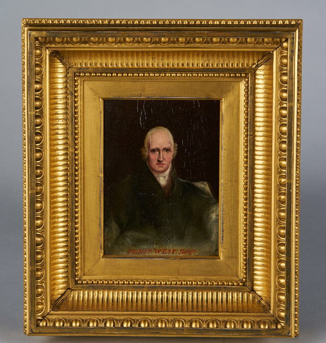 PORTRAIT OF THE ARTIST, BENJAMIN WEST  (1738-1820)